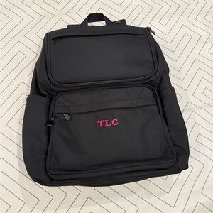 Away Black Travel Diaper Backpack